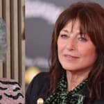 A photo collage of Jane Fonda and Catherine Keener