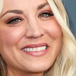 Kaley Cuoco close up