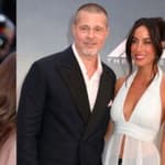 Angelina Jolie, Brad Pitt and Ines de Ramon photo collage