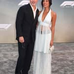 Brad Pitt and Ines de Ramon at F1 The Movie World Premiere