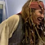Johnny Depp at the Donostia University Hospital in San Sebastián, Spain