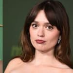 Walton Goggins (left) Aimee Lou Wood (right)