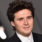 A photo collage of Brooklyn Beckham and Sir Elton John