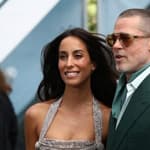 Ines de Ramon and Brad Pitt at 'F1: The Movie' London Premiere
