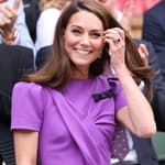 Kate Middleton, her daughter Princess Charlotte and sister Pippa Middleton at Wimbledon 2023