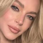 Lindsay Lohan close up