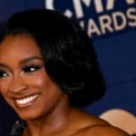 Simone Biles Smiling