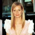 Brad Pitt, Jennifer Aniston and Gwyneth Paltrow photo collage