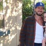 Val Chmerkovskiy, Jenna Johnson, and son