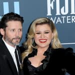 Brandon Blackstock and Kelly Clarkson at the 25th Annual Critics' Choice Awards