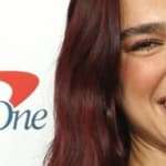 Dua Lipa close up