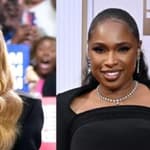 Beyoncé and Jennifer Hudson photo collage.