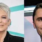 Jamie Lee Curtis and Charlie Kirk