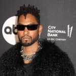 Singer Miguel on the red carpet