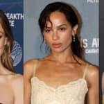 Olivia Wilde (left) Zoë Kravitz (middle) Harry Styles (right)