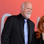 Rex Linn and Reba McEntire at the 60th ACM Awards