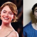 Emma Stone, Luigi Mangione photo collage