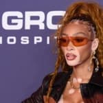 Winnie Harlow on red carpet