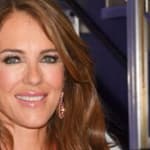 Elizabeth Hurley smiling