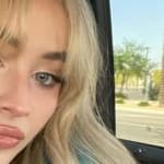 Sabrina Carpenter selfie