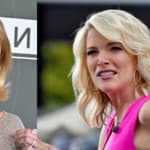 Sydney Sweeney, Megyn Kelly photo collage