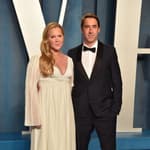 Amy Schumer and Chris Fischer at the 2022 Vanity Fair Oscar Party