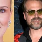 Collage of Millie Bobby Brown and David Harbour