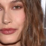Hailey Bieber close up