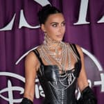 Kim Kardashian at ''All's Fair'' London Premiere At Odeon Luxe Leicester Square In London