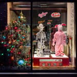 Raising Canes Holiday Broadway Window - Movie Costumes