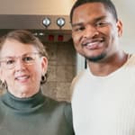 Wanda Dench and Jamal Hinton