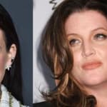 Riley Keough (left) Lisa Marie Presley (right)