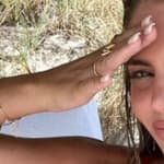 Morgan Ketzner with hand on forehead