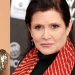 Billie Lourd (left) Carrie Fisher (right)