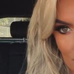 Blake Monroe selfie in car