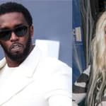 Diddy, Aubrey O'Day photo collage