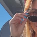 Emma Slater wearing sunglasses
