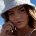 Morgan Ketzner wearing a bucket hat