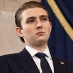 Barron Trump at the Donald Trump and J.D. Vance Swearing-In at the US Capitol