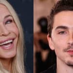 Chelsea Handler (left) Timothee Chalamet (right)