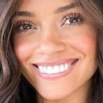 Kayla Manousselis close up and smiling