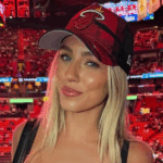 Rebecca McLeod wearing a baseball hat