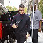 Nick Jonas and Priyanka Chopra seen leaving their apartment in NYC on Sep 09 2019