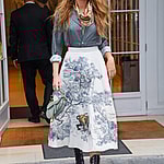 Blake Lively leaves the Dior office in Paris
