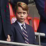 William Kate and George watch England win
