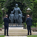 Diana Princess Of Wales Statue Unveiling At Kensington Palace