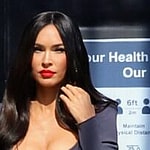 Megan Fox seen making an appearance at Jimmy Kimmel show