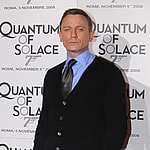 Olga Kurylenko and Daniel Craig