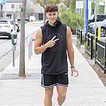 Noah Beck at the pound