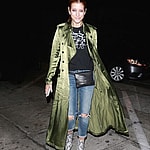Actress Kate Walsh is seen looking fashionable as she arrives to Craig's restaurant in Los Angeles.